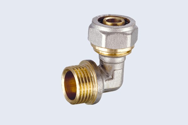 Raccords PEX en laiton avec raccord coudé F / M N40161010